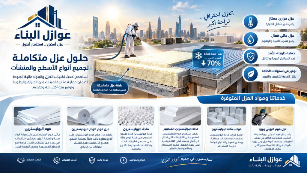 شركة عزل فوم الرياض